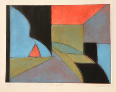 "Study II" by Inga Britta Mills, Amer., (1925-2018)