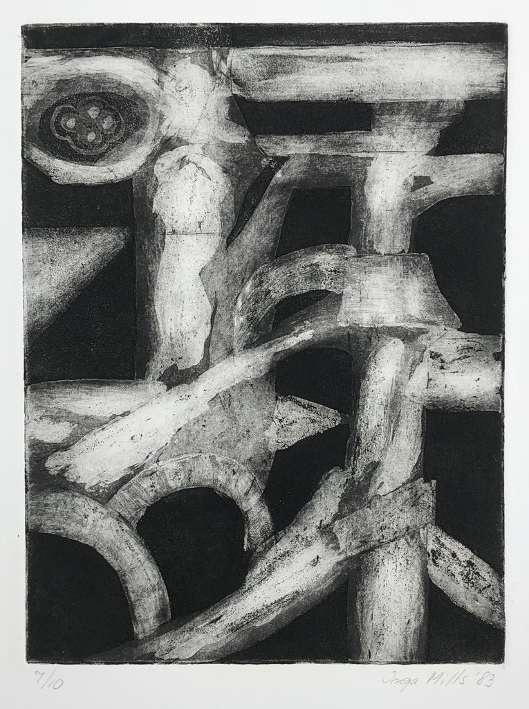 "Hollow Forms", Inga Britta Mills, Amer., (1925-2018)