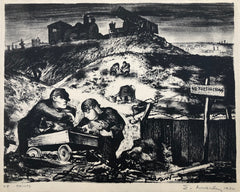 Gleaners, by Eugene Morley, Amer., (1909-1953) ON HOLD