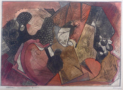 "Abstraction No. 1" by Sperry Andrews, Amer., (1917-2005)