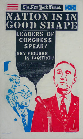 "Leaders Of Congress" by William Kent, (Amer., 1919-2012)