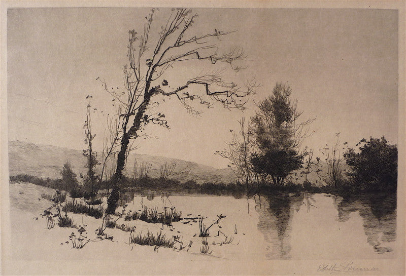 Edith Penman Pond in Winter