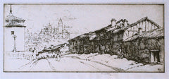 "Approach to Segovia" by Ernest D. Roth, (Amer., 1879-1964)