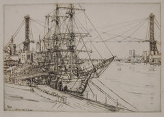 "Byrd's Ship, Chicago Fair 1933" by Ernest D. Roth, (Amer., 1879-1964)