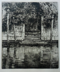 "The Gate, Venice" by Ernest D. Roth, (Amer., 1879-1964)