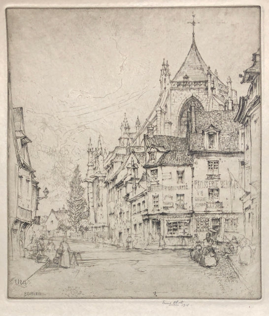 Beauvais Street  by Ernest D Roth, Amer., (1879-1964)