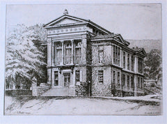 "Redpath Museum, McGill University, Montreal" by Ernest D. Roth, (Amer., 1879-1964)