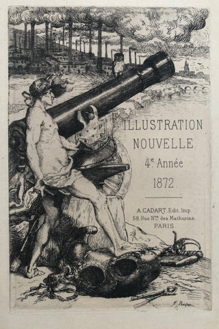 "Illustration Nouvelle 4e. Annee 1872" by Ferdinand Roybet, Fr., (1840-1920)