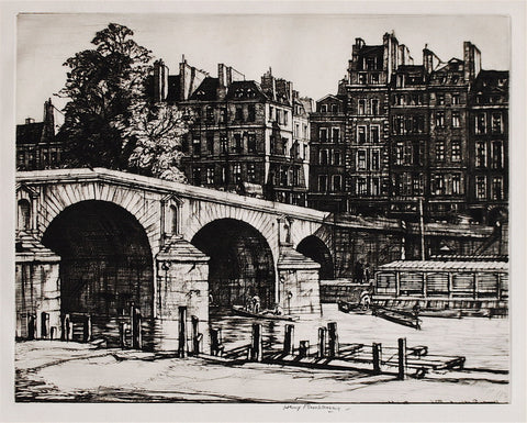 Henry Rushbury Le Pont Marie, Paris