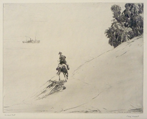 "The Mail Boat, Venezuela" by Philip Kappel, Amer., (1901-1981)