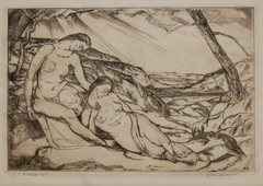 "Resignation" by Eugene C. Fitsch, (Amer.,1892-1972)