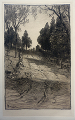 "Up the Hill" by James David Smillie, (Amer., 1833-1909)