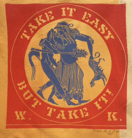 "Take It Easy But Take It" by William Kent, (Amer., 1919-2012)