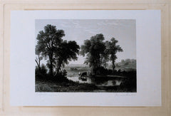 "A Glimpse in New Hampshire" by James D. Smillie, Amer. (1833-1909)
