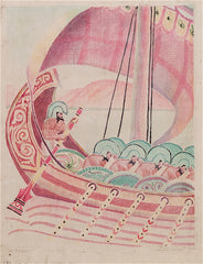 "On to Crete, On the Agean Sea" by Wuanita Smith, Amer., (1866-1959)