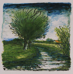 "Paysage" by Maurice Vlaminck, Fr., (1876-1958)