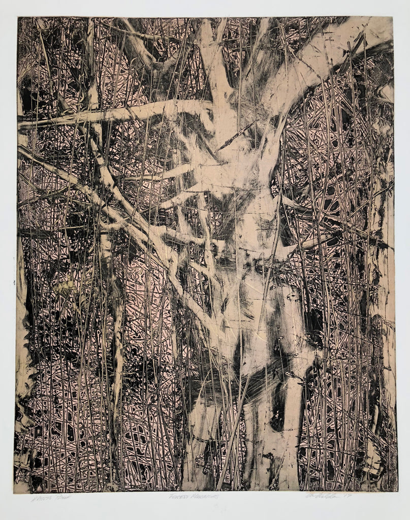 "Forest Murmurs" by  Dan Welden, Amer., (B.1941)