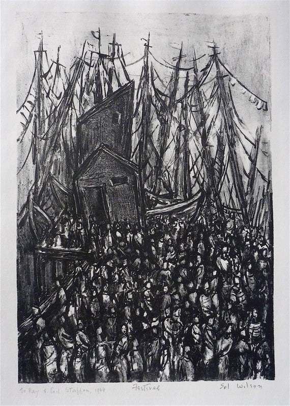 "Festival (Provincetown)" by Sol Wilson, Amer., (1896-1974)