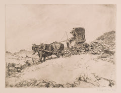 "Back to Earth" by George Hand Wright, Amer., (1872-1951)