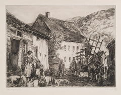 "The Day Begins" by George Hand Wright, Amer., (1872-1951)